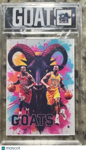 2023 Fan Art GOATS Michael Jordan LeBron James