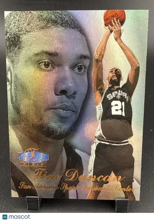 1997-98 Flair Showcase Tim Duncan #5 Row 3 Parallel/Variety Rookie Base Set