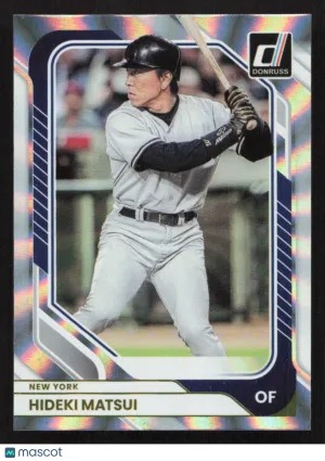 2026 Donruss Hideki Matsui #66 Laser