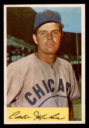 1954 Bowman Eddie Miksis #61