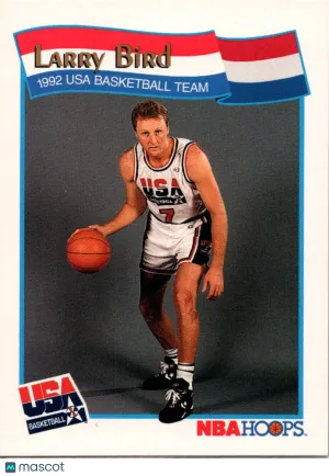 1992 NBA Hoops Larry Bird #52