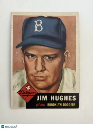 1953 Topps Jim Hughes #216