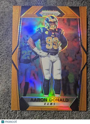 2017 Panini Prizm #10 Aaron Donald Orange /275