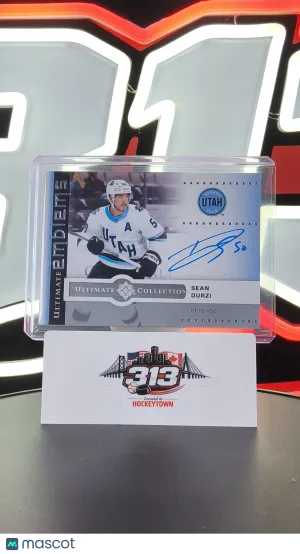 2024-25 Upper Deck Ultimate Collection Ultimate Emblems Sean Durzi #UE-SD