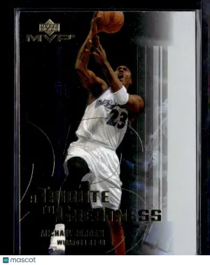 2003 Upper Deck MVP A Tribute to Greatness Michael Jordan #MJ4