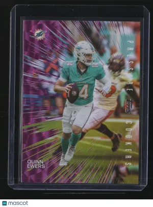 Quinn Ewers 2026 Topps Flagship Pressure Cookers #PC14-Pink Crackle Foil