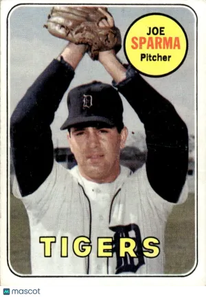 1969 Baseball Card Joe Sparma #488