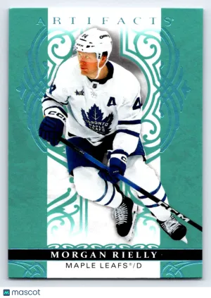 2026 Upper Deck Artifacts Morgan Rielly #81 Aqua Blue