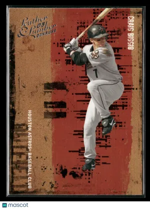 2005 Donruss Leather & Lumber Craig Biggio #30
