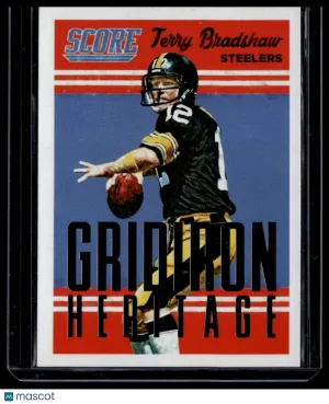 2015 Panini Score Gridiron Heritage Terry Bradshaw #24