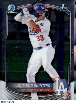 2025 Bowman Chrome Eduardo Quintero #BCP-115