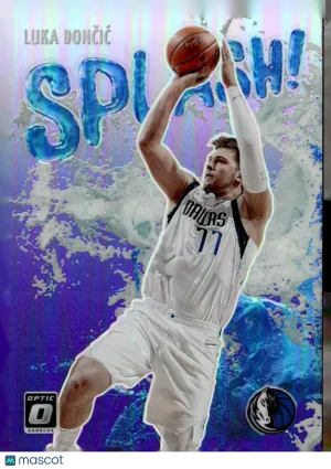 2022 Panini Donruss Optic Prizm Splash! Luka Dončić #4 Holo