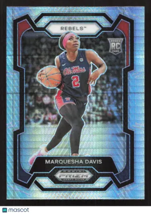 2024 Panini Prizm Draft Picks Marquesha Davis #96 Prizms Hyper RC