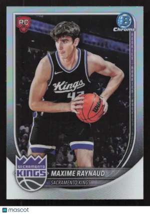 2025-26 Bowman Maxime Raynaud #BRR-43 Chrome Rookie Red RC Logo