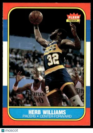 1986 Basketball Herb Williams #125