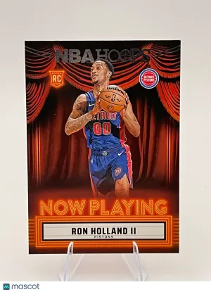 Ron Holland II 2024-25 Panini NBA Hoops #17 [Base] Rookie Detroit Pistons