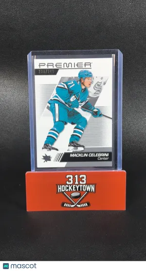 2025-26 Upper Deck Premier Hockey Macklin Celebrini #46 /249