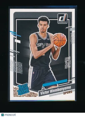 2023-24 Panini Donruss Victor Wembanyama #220 Rookie
