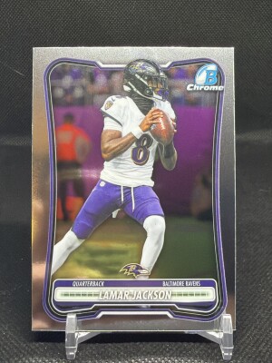 2026 Topps Bowman Chrome Football Lamar Jackson