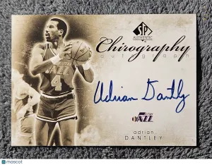 2008 SP Authentic Chirography Autographs #C-AD Adrian Dantley Signature Auto