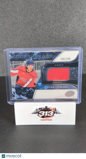 2025-26 Upper Deck Ice Ryan Leonard #CT-RL /249 Memorabilia