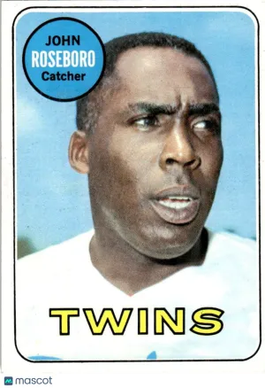 1969 Baseball Card John Roseboro #218