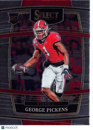 2022 Panini Select Draft Picks George Pickens Rookie RC #94 Georgia Bulldogs