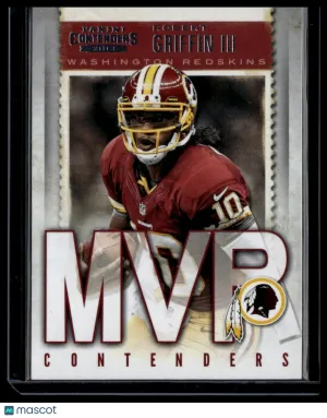 2013 Panini Contenders MVP Contenders Robert Griffin III #1