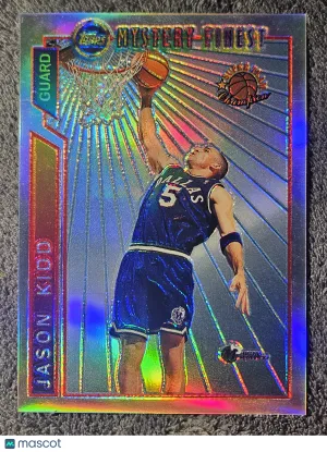 1996 Topps Mystery Finest #M2 Jason Kidd Super Team Refractor