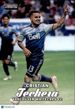 Near Mint 2017 Topps Stadium Club MLS Base #37 Cristian Techera Vancouver Whitecaps FC