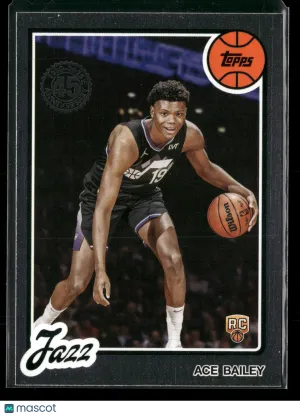 2025-26 Topps Basketball Ace Bailey #80BK-54 Insert RC Topps 1980-81