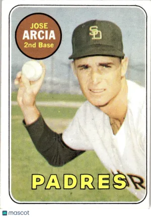 1969 Baseball Card Jose Arcia #473