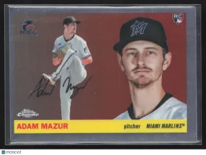 2025 Topps Chrome Heritage Adam Mazur #310 RC
