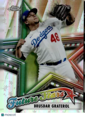 2021 Topps Chrome Future Stars Brusdar Graterol #FS-6