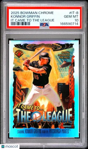 2025 Bowman Chrome It Came To The League Konnor Griffin #IT-8 front