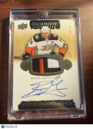 2023/24 UD The Cup Ryan Getzlaf Exquisite Endorsement Relics Auto Patch # /50