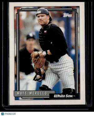 1992 Topps Matt Merullo #615