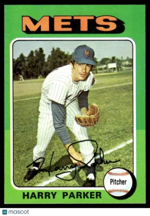 1975 Baseball Card Harry Parker #214