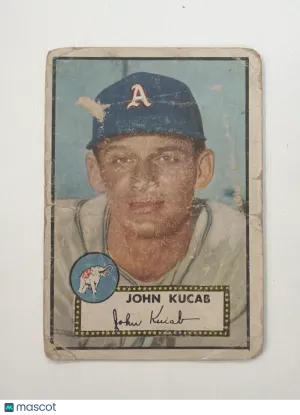 1952 Topps John Kucab #358
