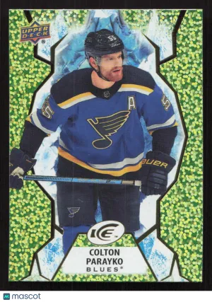 2021-22 Upper Deck Ice Colton Parayko #95 Green