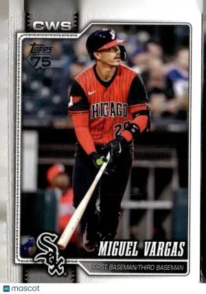 2026 Topps Series One Miguel Vargas #329