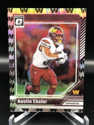 2024 Panini Optic No.198 Team Logo Austin Ekeler Numbered 23/32