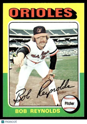 1975 Baseball Card Bob Reynolds #142