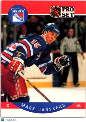 1989 Pro Set Mark Janssens #199
