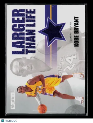 2009 Upper Deck SkyBox Larger Than Life Kobe Bryant #LL-KB Game-Used Jersey Memorabilia front