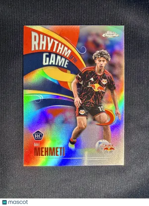 2026 Topps Chrome MLS Adri Mehmeti #RG-21 Rhythm of the Game RC