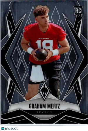 2025 Panini Phoenix Football Graham Mertz #222 RC