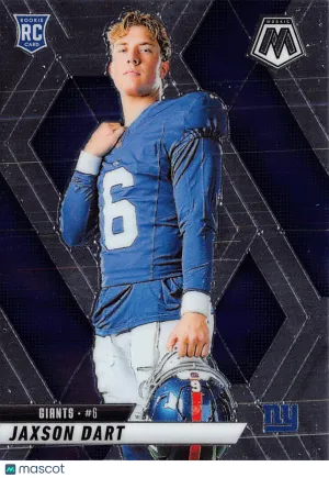 2025 Panini Mosaic Football Jaxson Dart Rookie RC #288 New York Giants