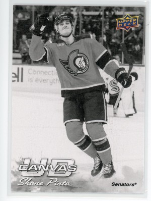 2026-27 Upper Deck Shane Pinto Canvas Black & White #C-24