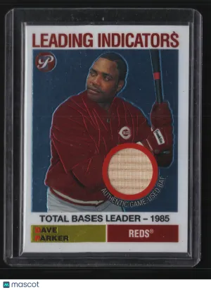 Dave Parker 2005 Topps Pristine Legends Leading Indicators #LIDP-Game Used Bat